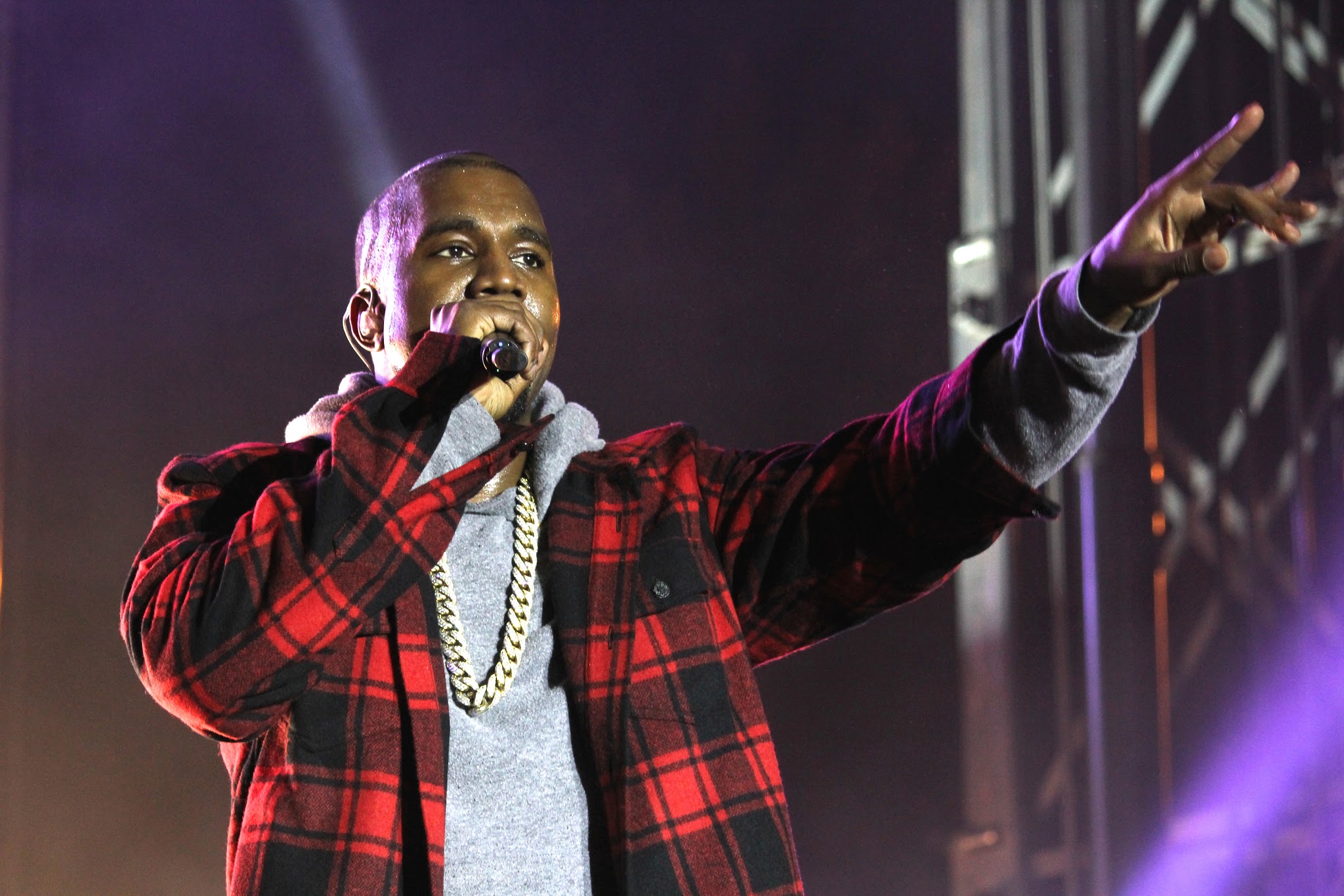 Kanye West at AAHH! Fest