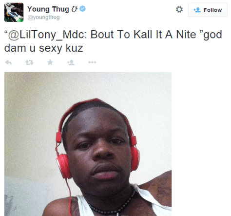 Young Thug Tweet
