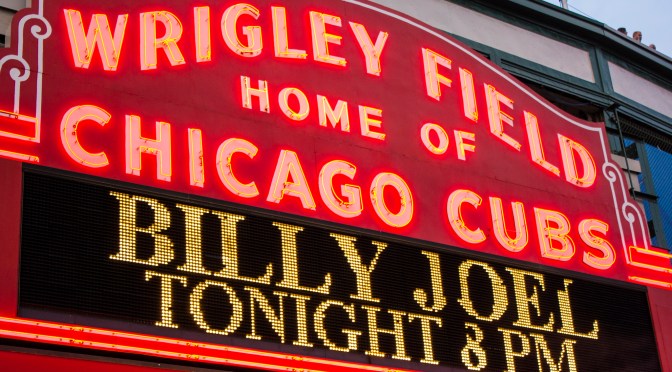 Photos: Billy Joel and Gavin DeGraw Perform at Wrigley Field in Chicago