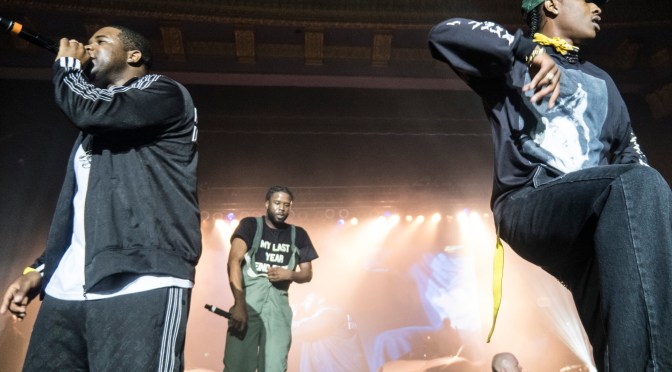The A$AP Rocky Led A$AP Mob Gets Cozy at The Rave in Milwaukee