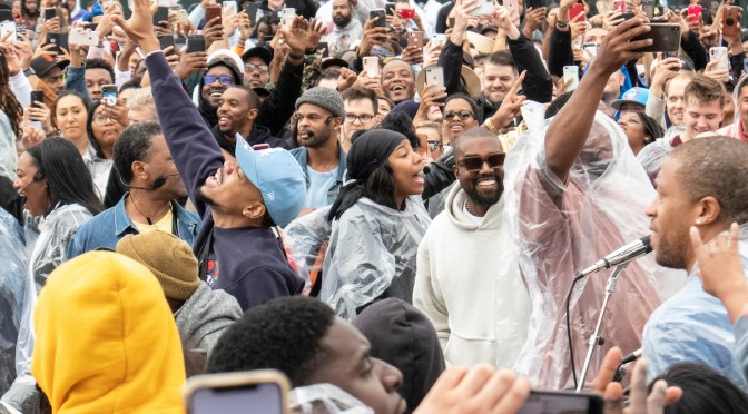 Check Out Our Photos from Kanye West’s Sunday Service in Chicago