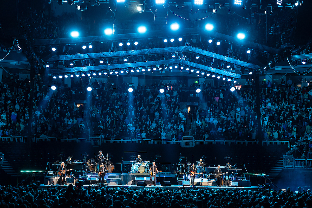 Bruce Springsteen and the E Street Band perform at the Fiserv Forum