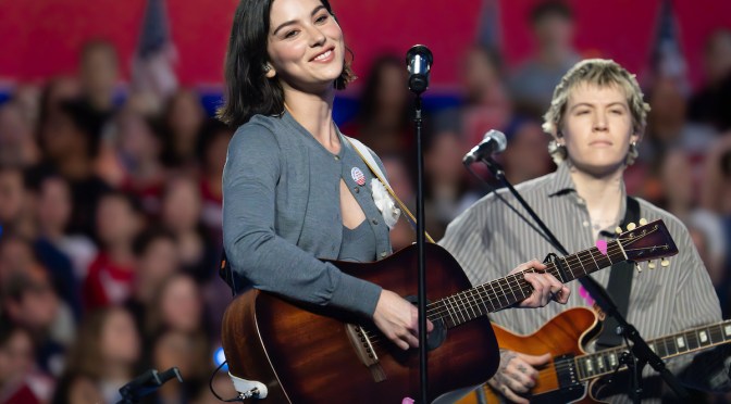 Photos: Gracie Abrams Shines at Kamala Harris “When We Vote Rally” in Madison